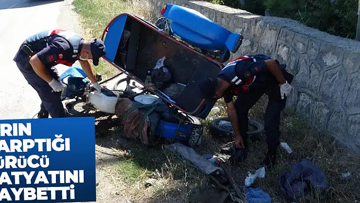 Samsun'da tırın çarptığı sepetli motosikletin sürücüsü hayatını kaybetti