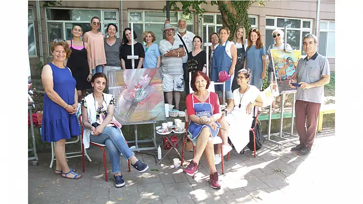 Ressamlar Samsun'da buluştu