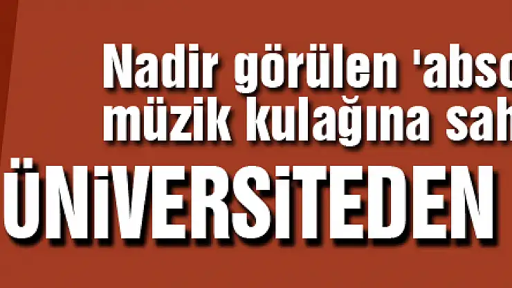 Nadir görülen 'absolut' müzik kulağına sahip otizmli Kerem, üniversiteden mezun oldu