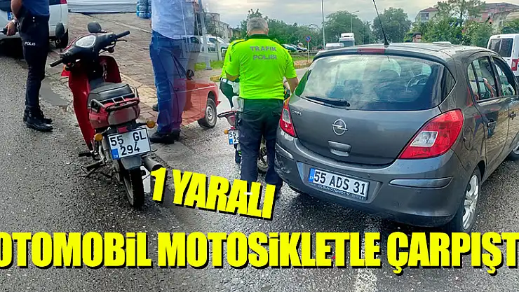 Çarşamba'da Kaza: 1 yaralı