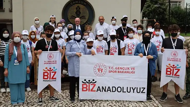 Rektör Aydın, gençlere SAMÜ'yü anlattı