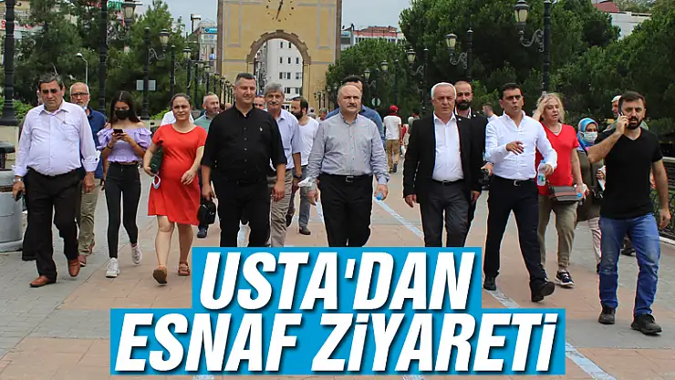 USTA'DAN ESNAF ZİYARETİ