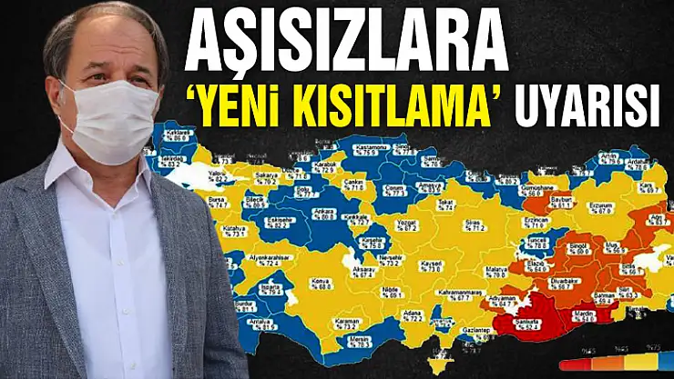 Vali Yardımcısı Öztürk'ten aşısızlara 'yeni kısıtlama' uyarısı
