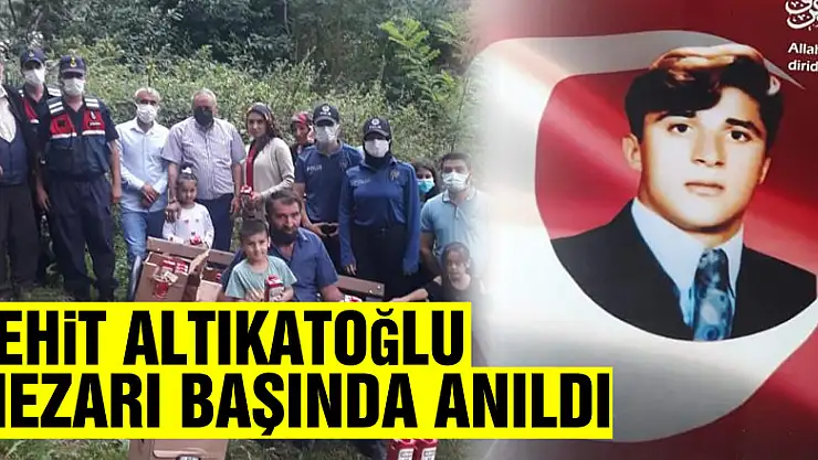 Şehit Hakan Altıkatoğlu mezarı başında anıldı