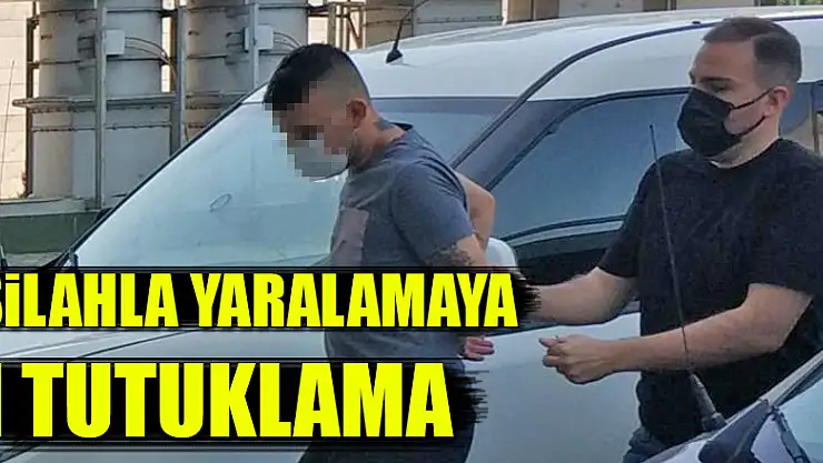 Silahla yaralamaya 1 tutuklama   