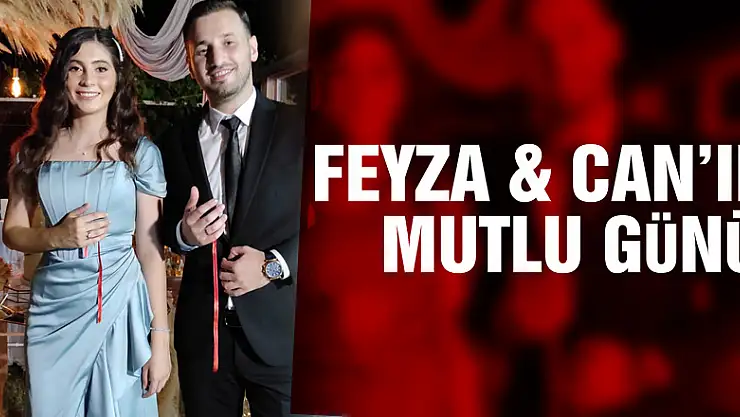 Feyza & Can'ın mutlu günü