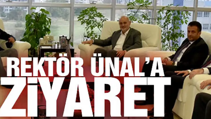 Rektör Ünal'a Ziyaret