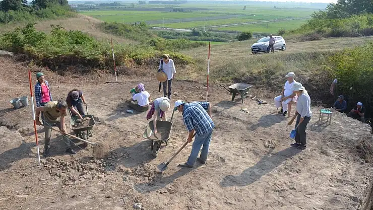 İkiztepe kazıları 9 yıl aradan sonra tekrar başladı