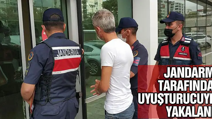 Jandarma tarafından evinde uyuşturucuyla yakalandı