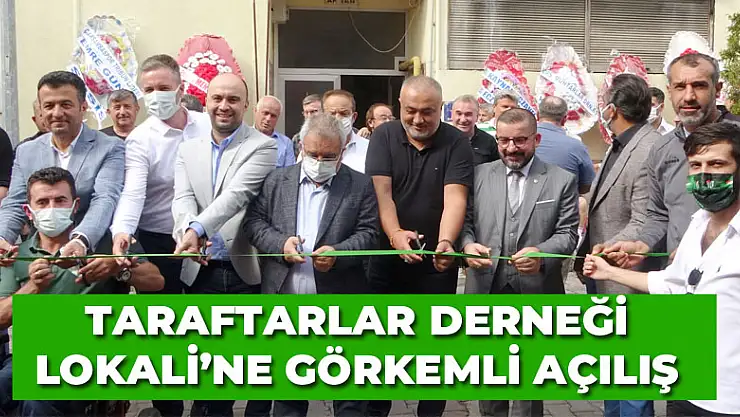 Taraftarlar Derneği Lokali'nde görkemli açılış ​​​​​​​