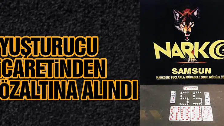 Uyuşturucu ticaretinden gözaltına alındı
