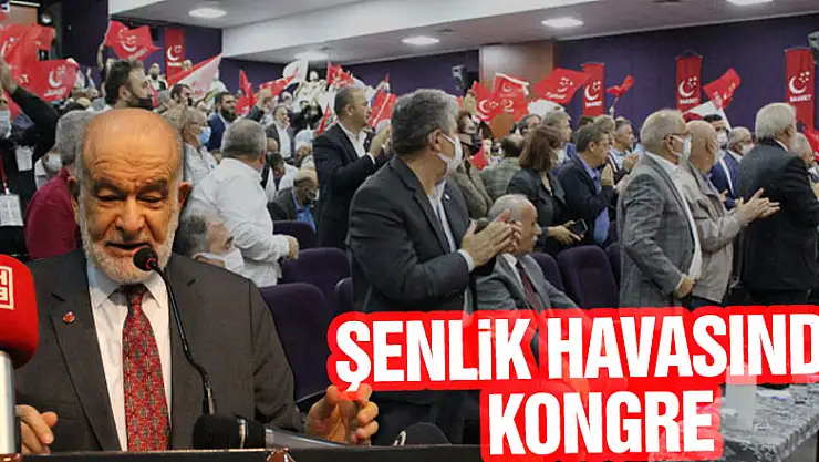 Şenlik havasında kongre