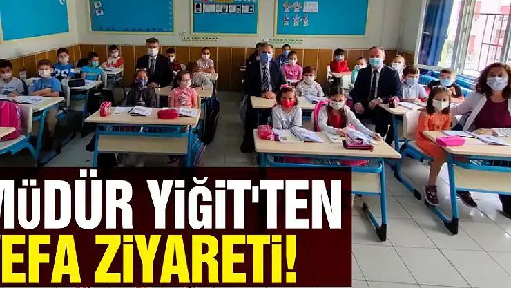 Müdür Yiğit'ten vefa ziyareti!