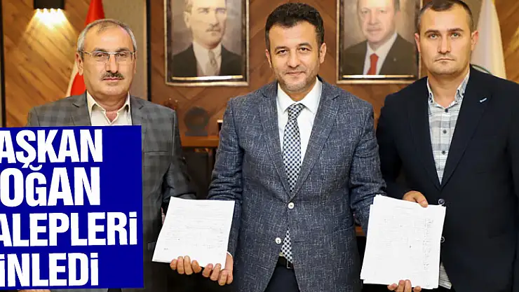 Başkan Doğan Talepleri Dinledi