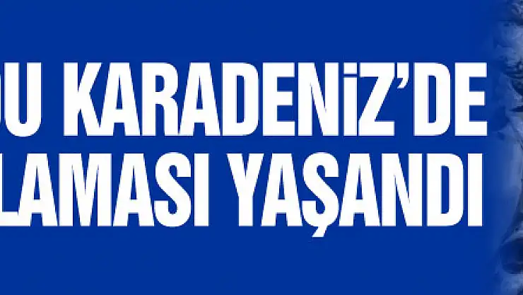 Havalar bozdu Karadeniz'de 'çinekop' patlaması yaşandı