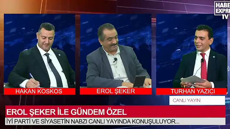 ŞEKER'İN KONUĞU BAŞKAN YAZICI