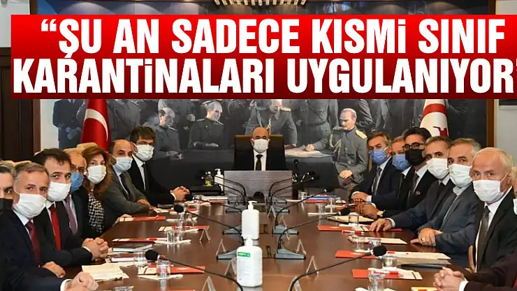 Vali Dağlı: 'Şu an sadece kısmi sınıf karantinaları uygulanıyor'