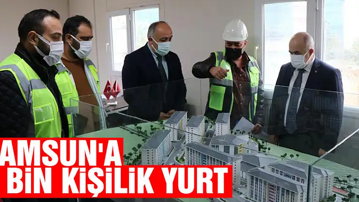 Samsun'a 4 bin kişilik yurt: Türkiye'nin en büyüğü olacak