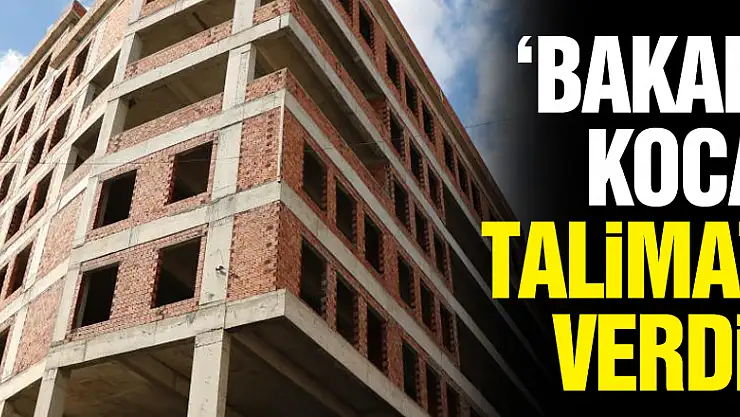 'Bakan Koca, Unkapanı Kültür Merkezi binası için talimat verdi'