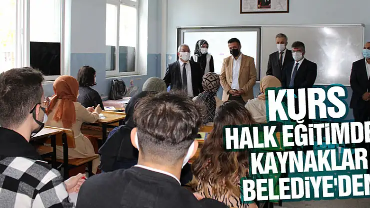 KURS HALK EĞİTİMDEN KAYNAKLAR BELEDİYE'DEN