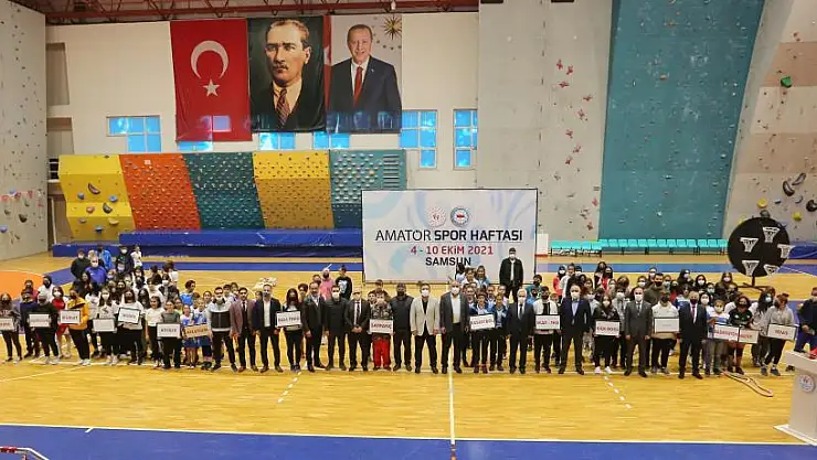 Amatör Spor Haftası Samsun'da başladı