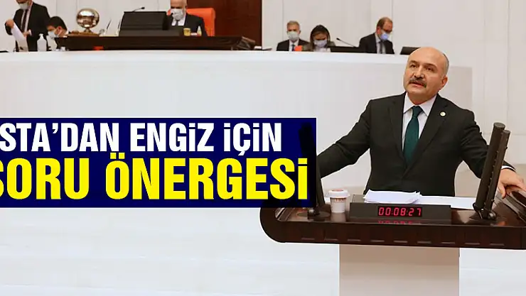 USTA'DAN ENGİZ İÇİN SORU ÖNERGESİ