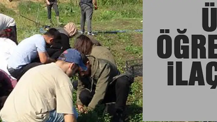 Üniversite öğrencilerinden ilaç sanayisine destek