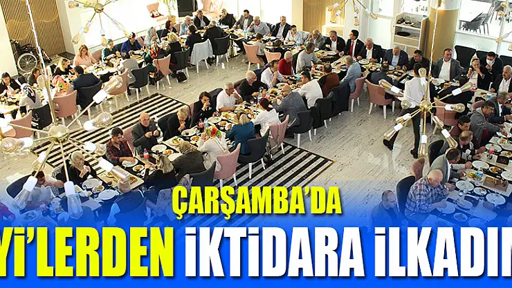İYİ'lerden iktidara ilkadım 