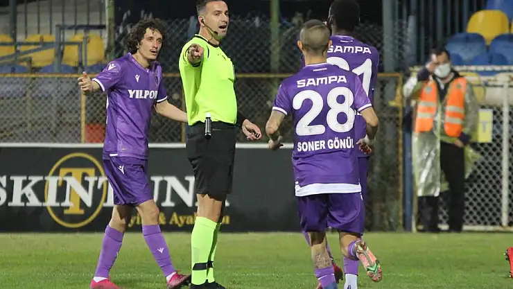 TFF 1. Lig: Menemenspor: 3 - Yılport Samsunspor: 2