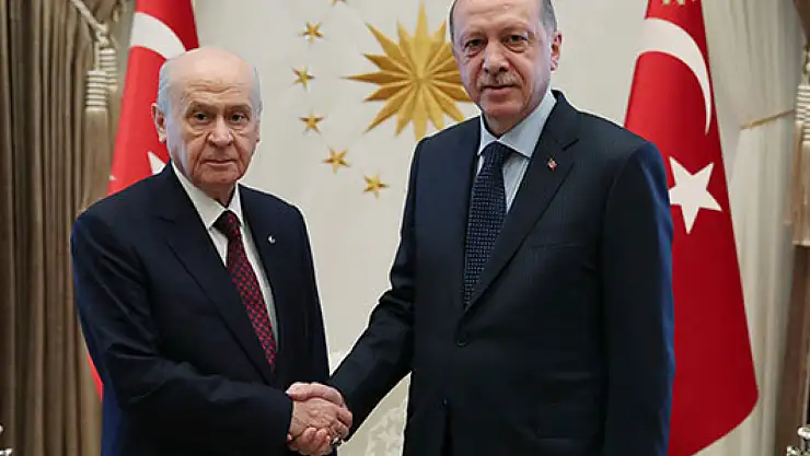 Cumhurbaşkanı Recep Tayyip Erdoğan bugün Bahçeli'yi kabul edecek