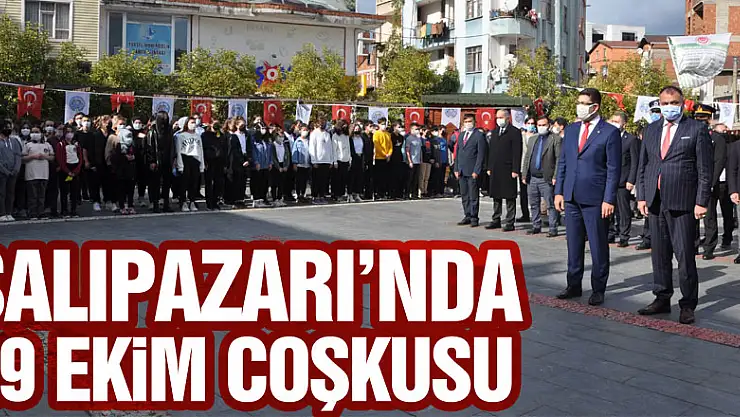 SALIPAZARI'NDA 29 EKİM COŞKUSU