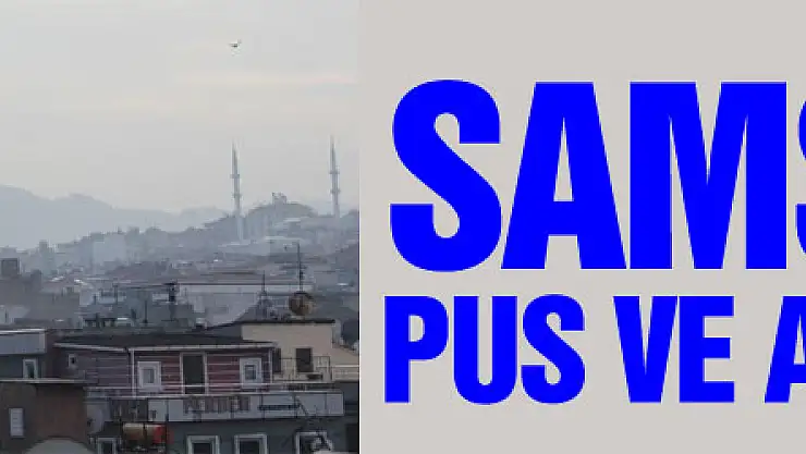 Samsun'da pus ve azot kukusu: Hava kalitesi 'hassas'
