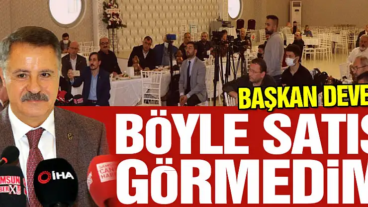 Başkan Deveci: 'Bir kamu binasının son 50 yılda böyle satıldığına tanık olmadım'