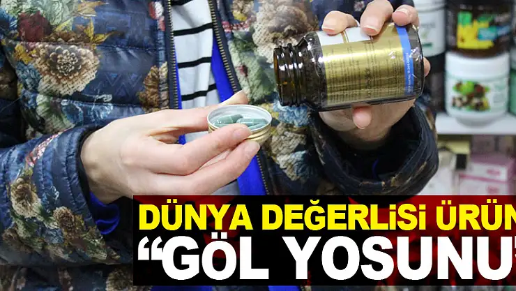 Dünya Değerlisi Ürün: 'Göl Yosunu'