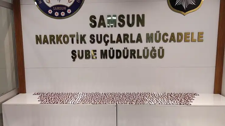 4 bin 596 kapsül uyuşturucu ele geçirildi: 2 gözaltı