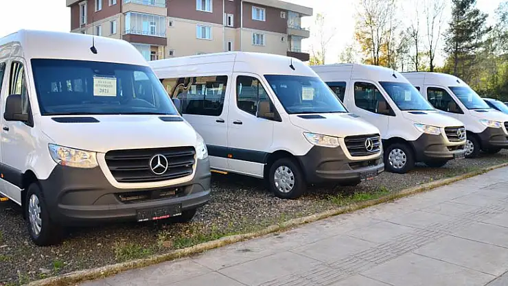 Türkiye'nin minibüs piyasasına yön veren ilçede sıfır ve ikinci ele yoğun talep