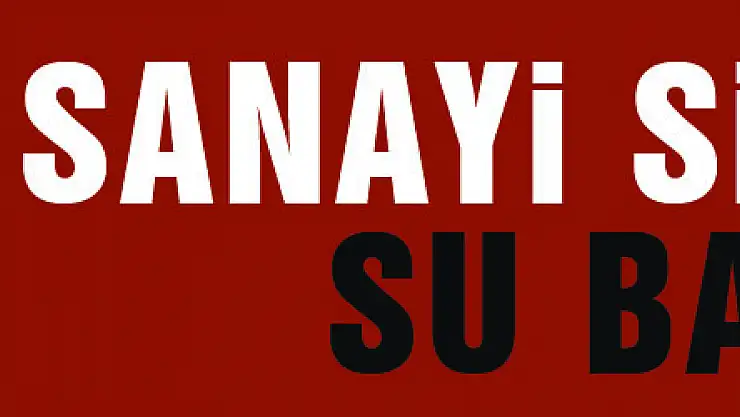 Samsun'da sanayi sitesini su bastı