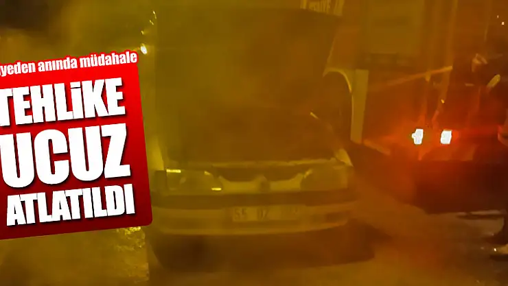 Tehlike ucuz atlatıldı