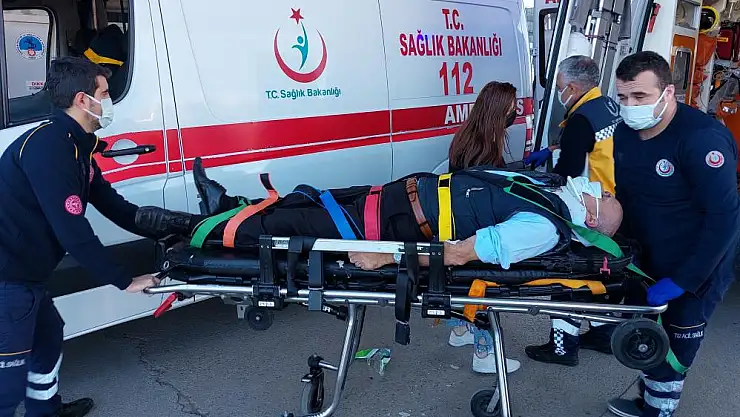 Samsun'da trafik kazası: 2 yaralı