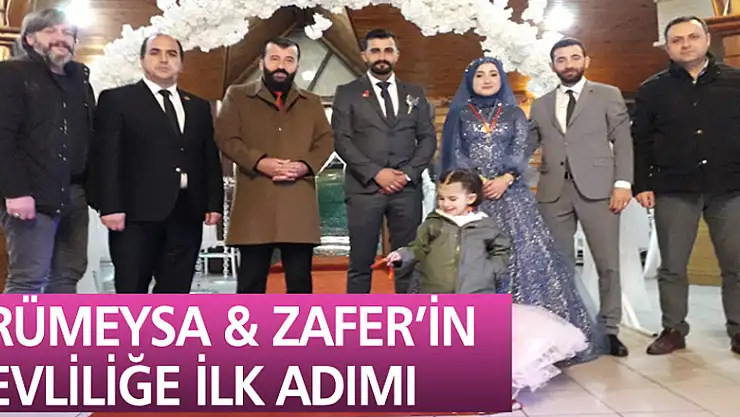 Rümeysa & Zafer'in evliliğe ilk adımı