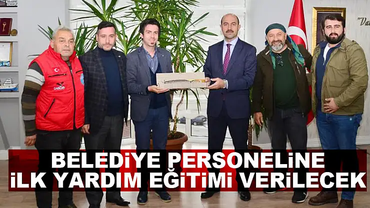 Belediye personeline ilk yardım eğitimi verilecek
