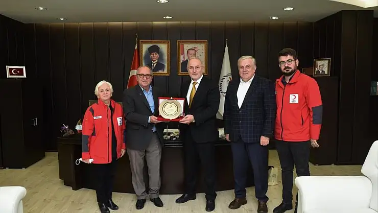 Başkan Bulut: 'OMÜ'nün desteği Samsun Kızılay'a güç katıyor'