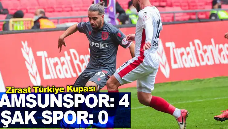 Samsunspor: 4 - Uşak Spor: 0
