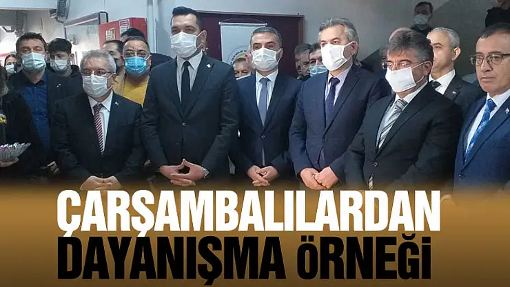Çarşambalılardan Dayanışma Örneği