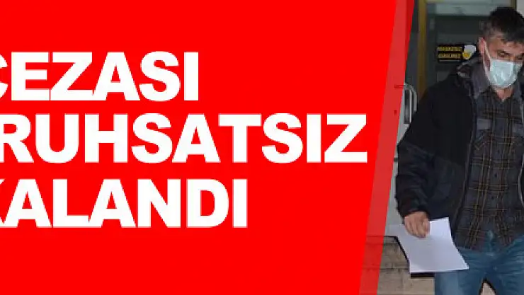 8 yıl hapis cezası olan şahıs ruhsatsız silahla yakalandı