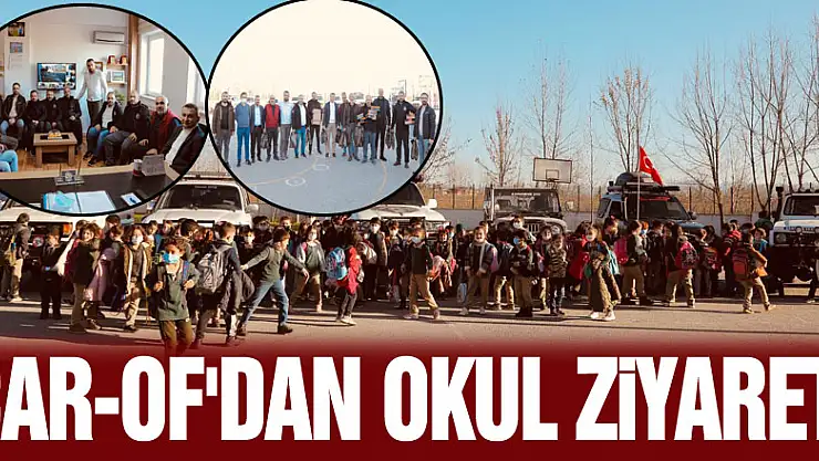 ÇAR-OF'DAN OKUL ZİYARETİ