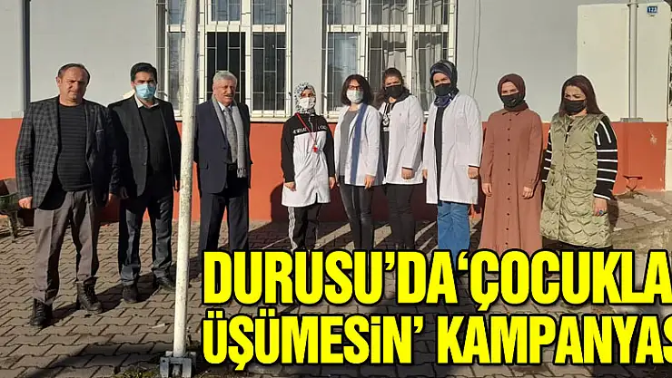 Durusu'da'Çocuklar Üşümesin' kampanyası