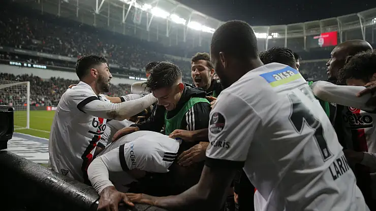 Beşiktaş'tan muhteşem geri dönüş