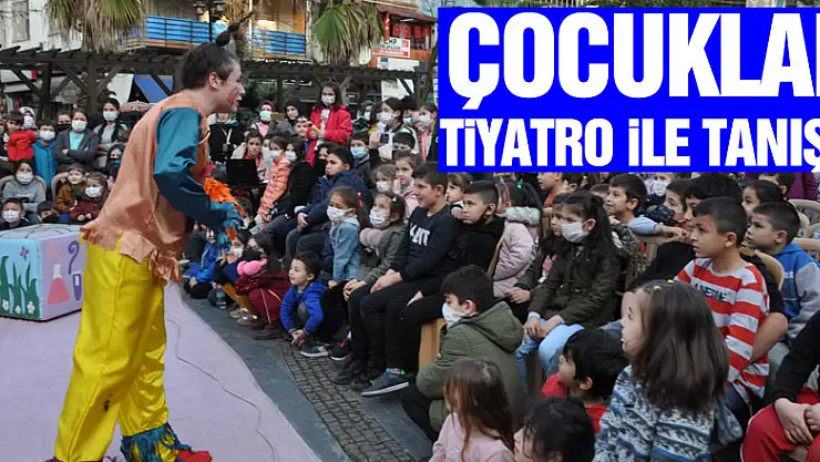 Çocuklar Tiyatro İle Tanıştı