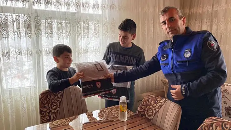 Öğrencilerin forma sevinci